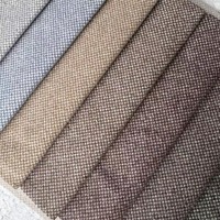 Tissu polaire personnalisable résistant aux taches avec texture double face 100% polyester teint uni