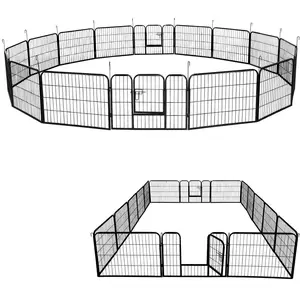 large galvanized outdoor dog kennel/metal dog run cage/pet playpen 2023