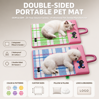 Tapis réversible pour animaux de compagnie, imperméable, résistant à l'urine, frais et respirant, pour chiens et chats, pour l'intérieur