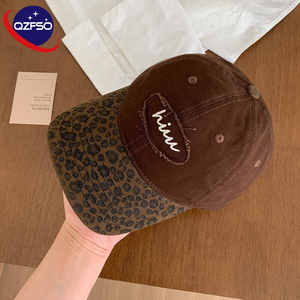 QZFSO fabricante de ropa deporte 6 paneles al aire libre camionero chenilla sombreros papá Golf algodón verano hombres 3D bordado gorras de béisbol - Product Image 1