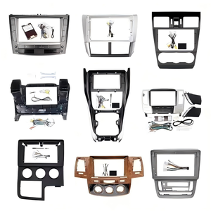 Универсальный 2 Din автомобильный DVD рамка Android радио Панель комплект мультимедийный GPS навигационный адаптер Отделка приборной панели ТВ - Product Image 1