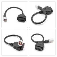 OBD 2 para Yamaha 4pin Cable adaptador OBD para motocicleta Yamaha 4pin OBDII