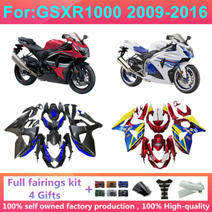 Kits de Carenado para Motocicleta GSXR1000 GSX1000R 2009 2010 2011 2012 2013 <span class=keywords><strong>2014</strong></span> 2015 2016 <span class=keywords><strong>GSXR</strong></span> <span class=keywords><strong>1000</strong></span> K9, Kit Completo de Carrocería - Product Image 1