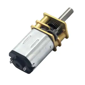 N20 moteurs à engrenages métalliques avec codeur moteur à engrenages cc électrique 12v 40 tr/min pour vélo micro-moteur pour drone boîte de vitesses pour robot et ventilateur