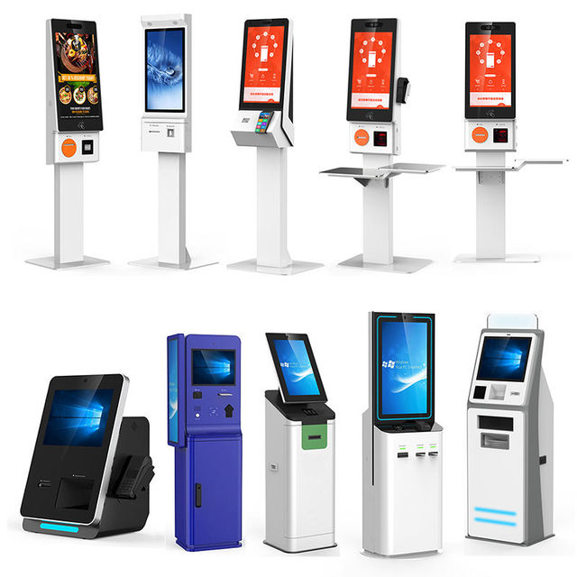 24-hour Self-service Smart Ordering Terminal Interactive Smart Ordering Cabinet Kiosk with SDK and Touch Screen
