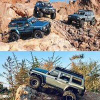 YIKONG YK4107PE Voiture RC 1/10 Brushless Patrol 4x4 Tout-Terrain avec Blocage Différentiel Électrique, Modèle Rock Crawler de Qualité Hobby, Jouet pour Adultes