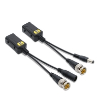 8MP Video Power 2 en 1 Video Balun BNC a RJ45 Pasivo para accesorios de vigilancia CCTV