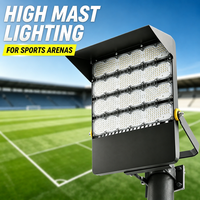 Poteau d'éclairage LED haute qualité IP65 pour extérieur, projecteur LED pour terrains de sport, stades de football et de soccer