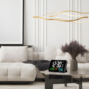 Reloj Atómico de Plástico con Sincronización Automática de Hora 2868 WiFi, Pantalla LED con Temperatura y Humedad, Espejo, Compatible con Tuya Smart Home - Product Image 2