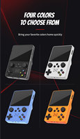 Système Linux portable à code source ouvert R35S, lecteur vidéo MP4 sans fil portable de 3,5 pouces, rétro pour console de jeu arcade nostalgique PS1