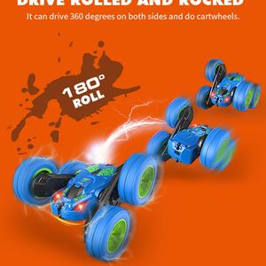 SJY-Q9 Coche de Acrobacias RC 2.4G para Danza Callejera, Juguete 4WD con Control Remoto, Doble Dirección, Luces LED y Música - Product Image 6