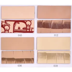Özel yapılmış renk değişimi sıcak damga PU deri kabartmalı farklı desenler termokromik renk değişimi deri kot etiket için
