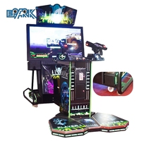 Simulateur d'arcade électronique Commercial 55 LCD Aliens Extermination Shooting Game Machine Made Durable Plastic Entertainment Sale