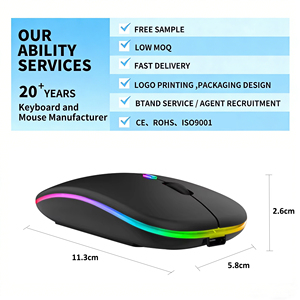 <span class=keywords><strong>Mouse</strong></span> Portabel Mini ultra-tipis, tetikus nirkabel Bluetooth TYPE-C ergonomis dapat diisi ulang vertikal untuk Laptop - Product Image 5