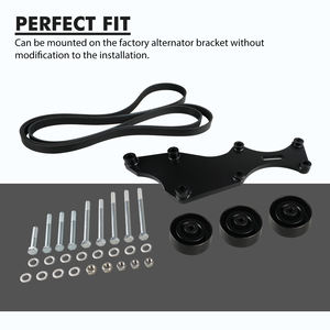 Комплект стальных креплений BEVINSEE LS <span class=keywords><strong>Triple</strong></span> для генератора для грузовиков GM с двигателями Vortec V8 (бензин), 4.8, 5.3, 6.0, 6.2 л, 2000-2013 гг., GMC Yukon, Hummer - Product Image 3