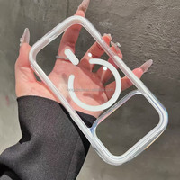 Coque de téléphone antichoc magnétique intégrale 4M avec airbag pour iPhone 15 16 17 18 Pro Max, protection blindée à coussin d'air et bulles