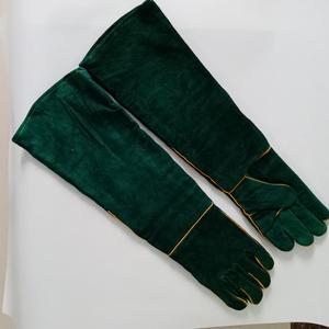 Sarung Tangan Mekanis Hewan Kulit Diperkuat Tahan Gigit untuk Sarung Tangan Las 60Cm Pelindung Gigitan Anjing - Product Image 4