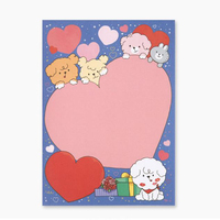 Kawaii Haftnotizbuch Mini Taschen-Memoblock Bunte Index-Tabs Planer Notizbuch Schüler Lernmaterialien Abreißbare Notizblöcke
