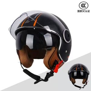 Casco Vintage con Diseño de Puntos, 3/4 Abierto, Personalizable, Venta al Por Mayor Directa de Fábrica, Protección Elegante, Desmontable y Lavable - Product Image 5