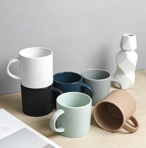 Modern Matte Finish <b>Ceramic</b> <b>Mugs</b>, 12oz Multi-color Coffee/Tea/Drinkware Cups, Bulk Wholesale for Home, Office & Cafe - Product Image 4