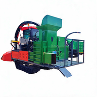 Moissonneuse-broyeuse autoportée 100 CV pour la récolte de maïs entier et la production de fourrage sur ferme familiale
