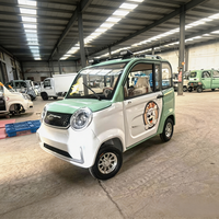 Tricycle électrique pour passagers homologué CE, cabine fermée, moteur sans balais, pour les déplacements familiaux