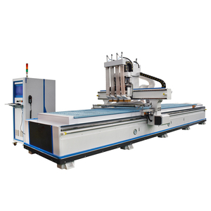 मल्टी हेड रोटरी बड़ा लकड़ी cnc राउटर 4 अक्ष cnc राउटर मशीन स्वचालित उपकरण परिवर्तन के साथ - Product Image 3