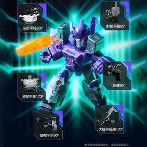 Blokees Transformers Starlight Edition Volume 5 - Blade Dawn Version Originale Authentique Chinoise Jouet Blocs à Assembler Boîte Mystère - Product Image 5