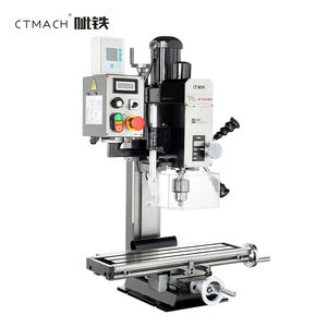 Tour à métaux, fraiseuse, perceuse 18X, tour à métaux pour perçage et fraisage, perceuse <span class=keywords><strong>manuelle</strong></span> avec régulateur <span class=keywords><strong>de</strong></span> <span class=keywords><strong>vitesse</strong></span> progressif - Product Image 6