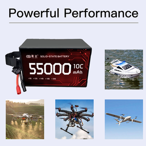 최신 사용자 정의 55000mah 10C <span class=keywords><strong>22.2V</strong></span> <span class=keywords><strong>6S</strong></span> 드론 리포 배터리 고체 리튬 배터리 농업 무인 항공기/UAV에 대 한 배터리 - Product Image 5