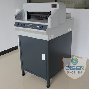 Máquina cortadora de papel eléctrica E460t Filipinas Steady Elevator Mini <span class=keywords><strong>Slater</strong></span> 12x18 Fan Yark 460mm 16 "Cortador de guillotina de papel - Product Image 3