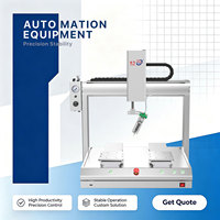 Machine de distribution de colle UV à 4 axes entièrement automatique à grande vitesse pour silicone et époxy, pour usage industriel