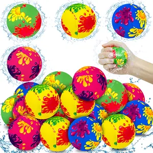 Wholesale Luxury Custom 5 cm 2 Inch Garden Outdoor Children's Water Play Game Toys Colored Water Cloth Ball Toys