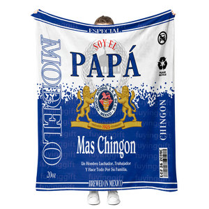 Buen Precio, Venta al por Mayor, Manta de Soya La <span class=keywords><strong>Mama</strong></span> Mas <span class=keywords><strong>Chingona</strong></span> Modelo Madrina, Manta Personalizada para Mamá, Regalos para el Día de la Madre - Product Image 5