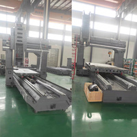 Centre d'usinage CNC à portique double colonne 5 axes HSK100 pour usinage de haute précision à grande vitesse, usinage d'impellers et de composants médicaux