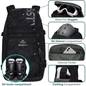 Muestra gratuita de bolsa para botas de esquí de 55L para accesorios de esquí: mochila para casco de esquí y snowboard con fabricante chino de alta calidad. - Product Image 3