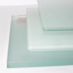 Plancher en verre antidérapant à prix d'usine Plancher structurel à motif laminé trempé à haute sécurité Verre trempé pour plancher de passerelle - Product Image 1