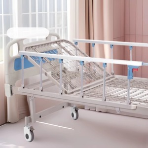 Cama de enfermería manual con manivela simple para el cuidado en el hogar de pacientes paralizados - Product Image 4