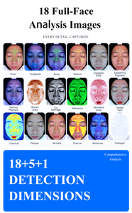 2-in-1 AI 3D Skin Analyzer Facial <b>Scanner</b> 15.1 Inch Touch Screen Multifunctional Skin Detection Analysis Machine for Salon - Product Image 6