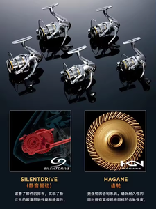 23 <span class=keywords><strong>SEDONA</strong></span> <span class=keywords><strong>Moulinet</strong></span> de pêche à faible vitesse 500/1000/C2000S/2500/2500S/C3000/4000 Deep Cup 4BB Hagane Gear Saltwater - Product Image 4