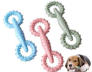 Nuevo Juguete Masticable para Perros con Gancho de Agarre de TPR Resistente a Mordidas, Cepillo de Dientes para Perros, Juguete para Mascotas - Product Image 1
