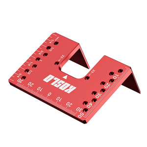 Koslo Hinge Mounting Fixer 2Mm Aluminum Alloy Door Panel Positioning Template For Woodworking Installation - Product Image 2