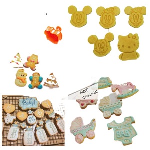 3D Spring <b>Cookie</b> Cutters Cartoon Shape ABS Food Grade Cake Mold 36 Styles DIY Baking <b>Tools</b> - Product Image 3