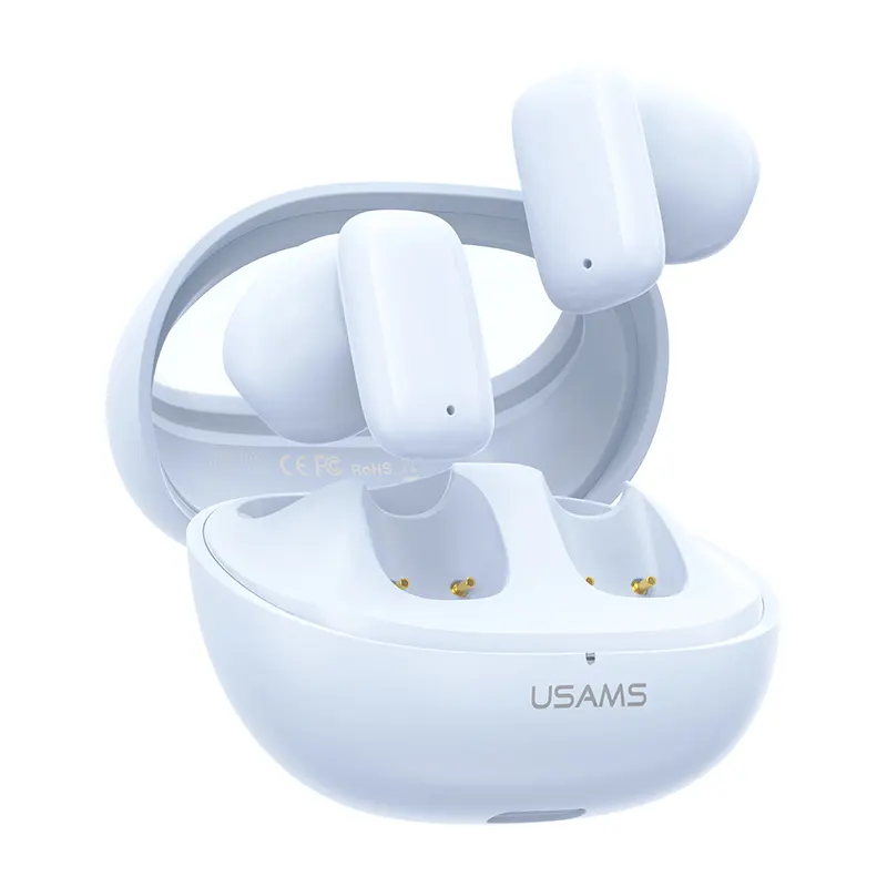 USAMS Private Mold Tws Headset Meilleure qualité Tws i12 Écouteurs longue durée de vie de la batterie Tws Écouteurs et écouteurs pour girt lady