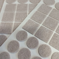 Patins en feutre auto-adhésifs pour pieds de table et chaise, protection de sol pour tapis, tapis de bureau en feutre non tissé