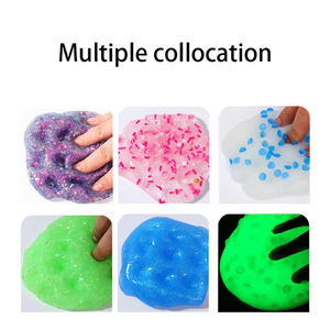 Wholesale Custom Kids DIY <strong>Slime</strong> Toys <strong>Set</strong> Boys Girls Cheap Price Educational Fluffy <strong>Slime</strong> DIY Kit Supplies Custom Package Logo - Product Image 2