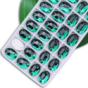 Pierre en <span class=keywords><strong>verre</strong></span> ovale à dos <span class=keywords><strong>plat</strong></span> à coudre pour vêtements DIY, décoration <span class=keywords><strong>de</strong></span> téléphone, costume, accessoires DIY personnalisés, ongles en gelée - Product Image 2