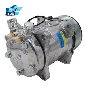 Compresor de Aire de 24 Voltios para Camión, Compresor Automotriz 8PK, Compresor de Aire Acondicionado para Auto - Product Image 4