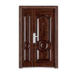 <span class=keywords><strong>Porte</strong></span> <span class=keywords><strong>d</strong></span>'<span class=keywords><strong>entrée</strong></span> moderne en acier avec fonction antivol, design simple pour la sécurité des entrées extérieures, fabriquée en Chine pour les maisons - Product Image 4