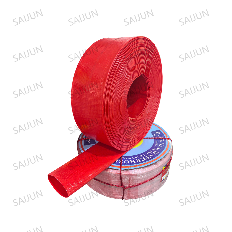 3 Inch PVC Layflat Water Discharge Hose Durable for Agricultural ...